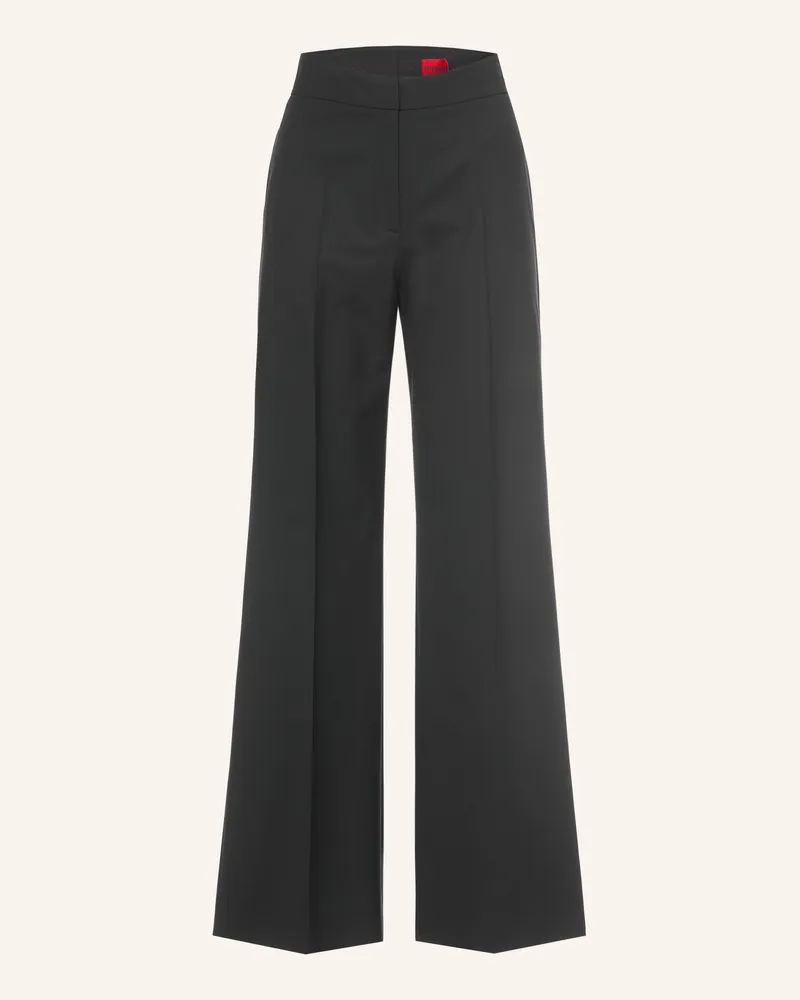 HUGO BOSS Marlenehose Himia schwarz Schwarz