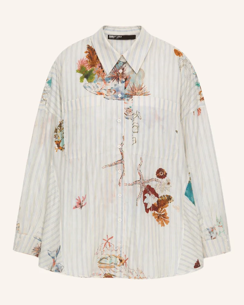 BIMBA Y LOLA Oversize-Hemdbluse blau Blau