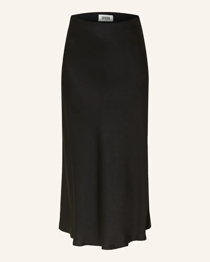 Drykorn Satinrock Ura schwarz Schwarz