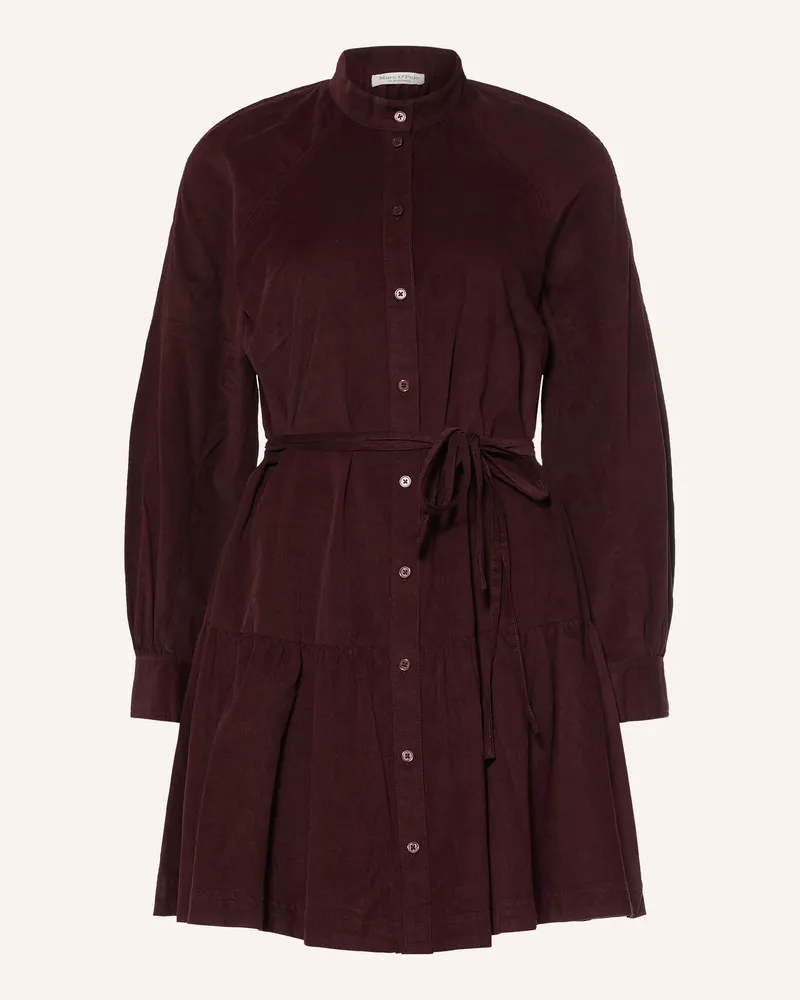 Marc O'Polo Cordkleid rot Dunkelrot