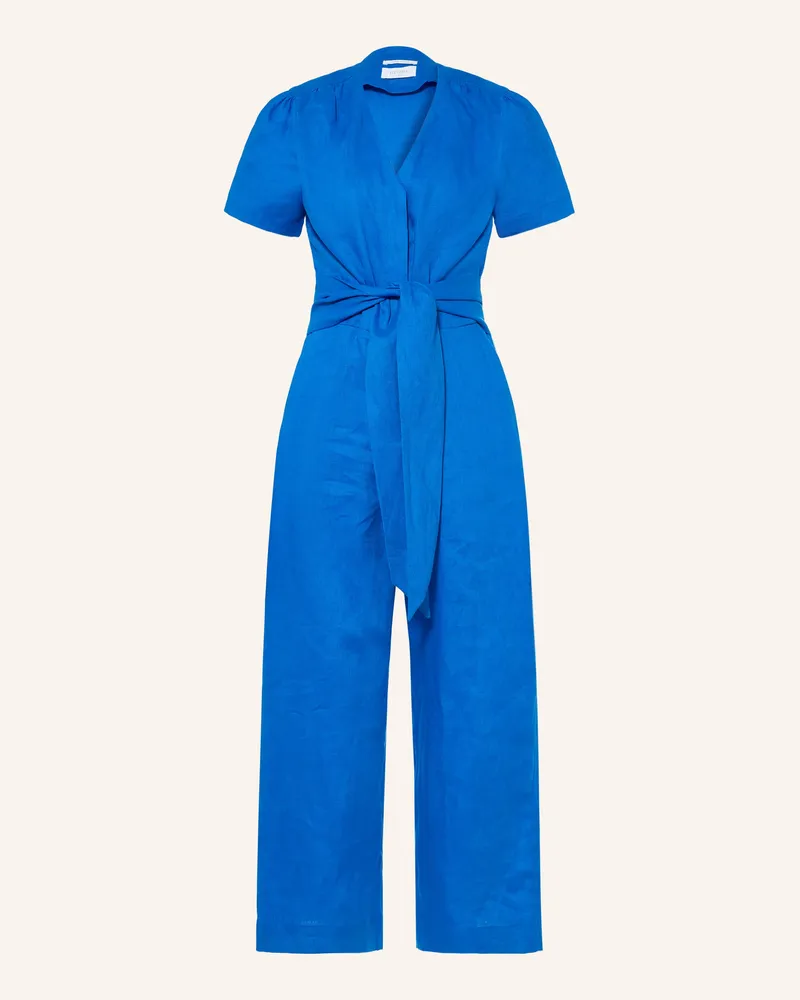 HOBBS London Jumpsuit Evie Aus Leinen blau Blau