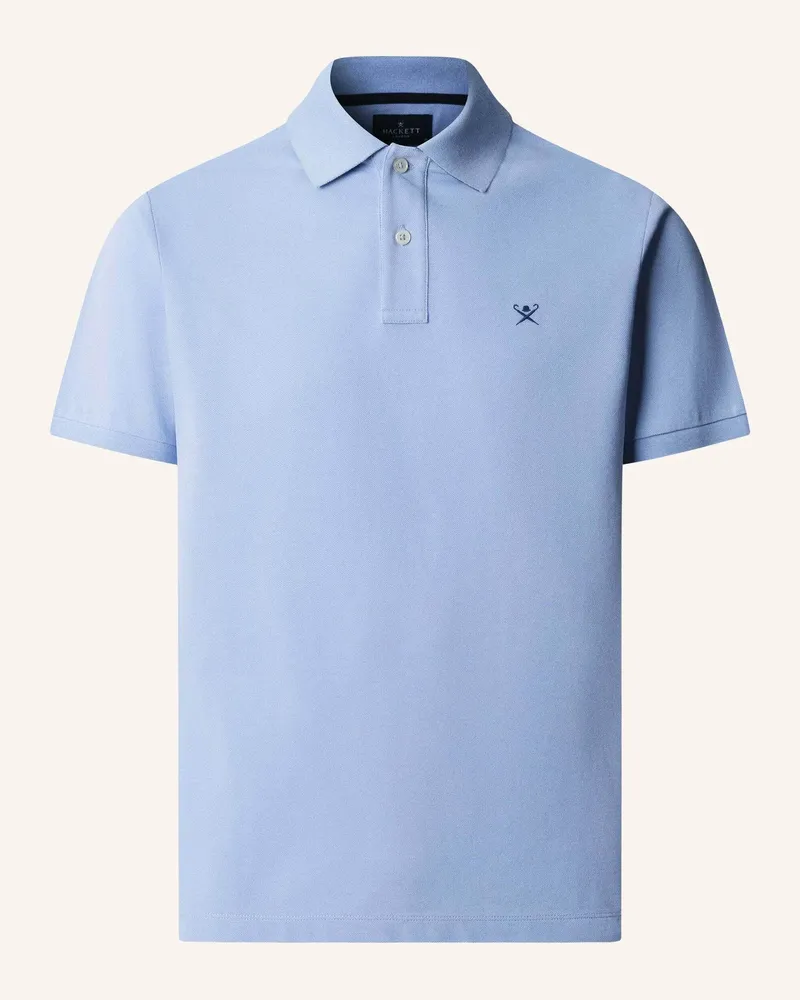 Hackett Poloshirt Slim Fit Logo blau Blau