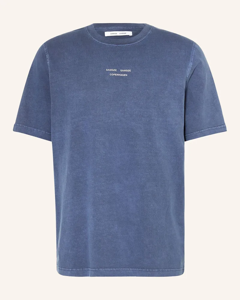 Samsøe & Samsøe T-Shirt Samarcus blau Blau