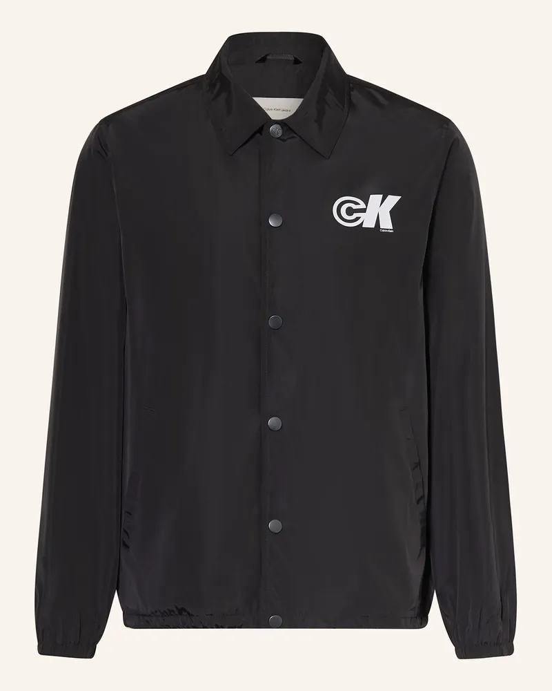 Calvin Klein Overjacket Schwarz