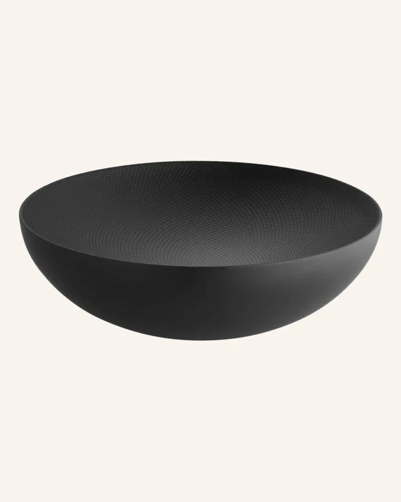 Alessi Schale DOUBLE Schwarz