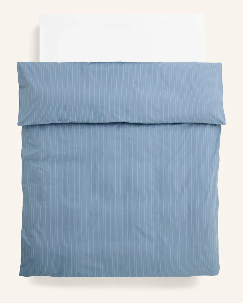 Hay Bettbezug Fineline blau Blaugrau