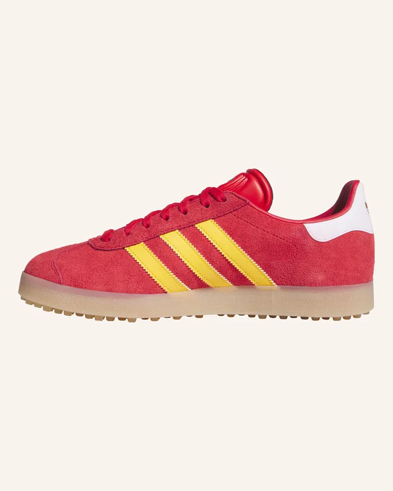 adidas Gazelle Spikeless Golfschuh rot Rot