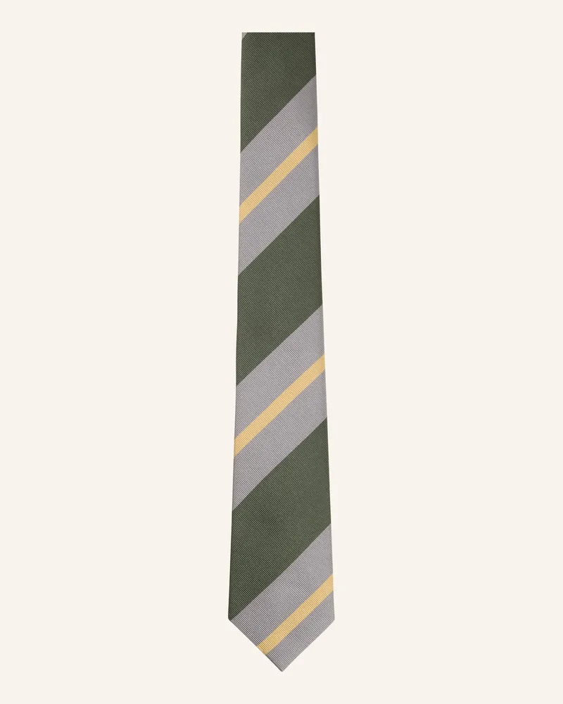 Strellson Krawatte Krawatte gruen Oliv
