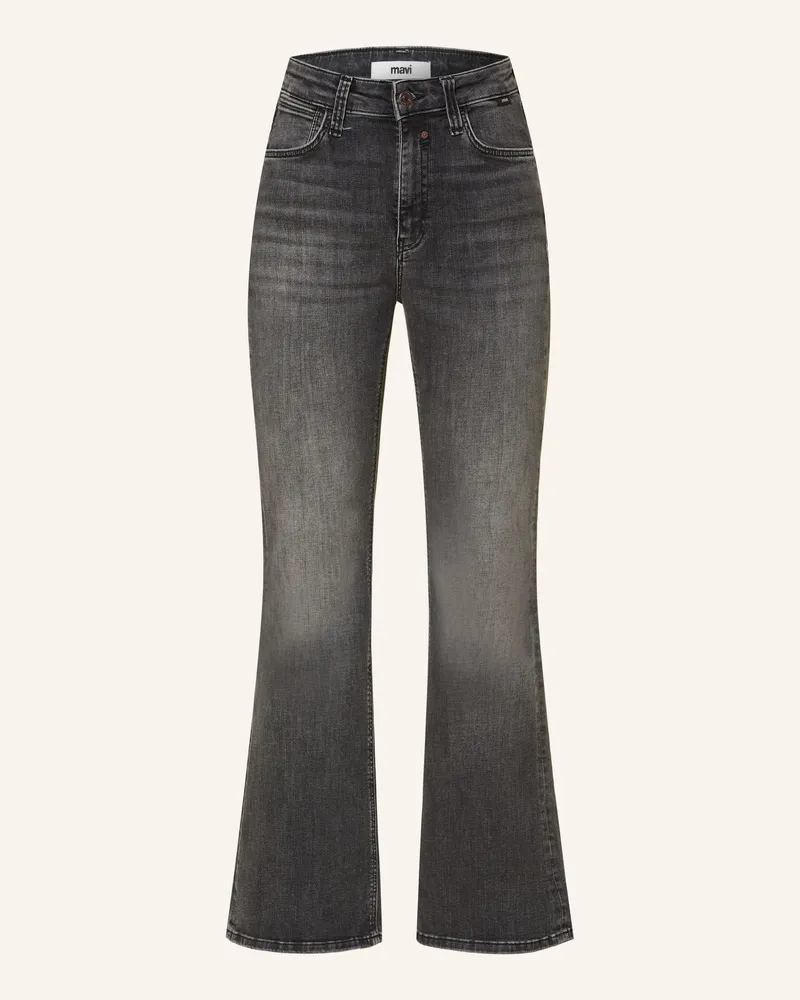 Mavi Jeans Flared Jeans Samara grau 91126