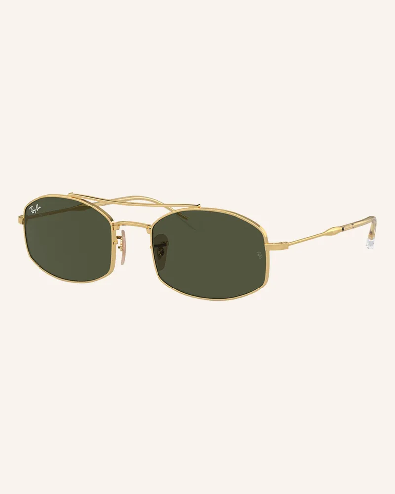 Ray Ban Sonnenbrille gold 001