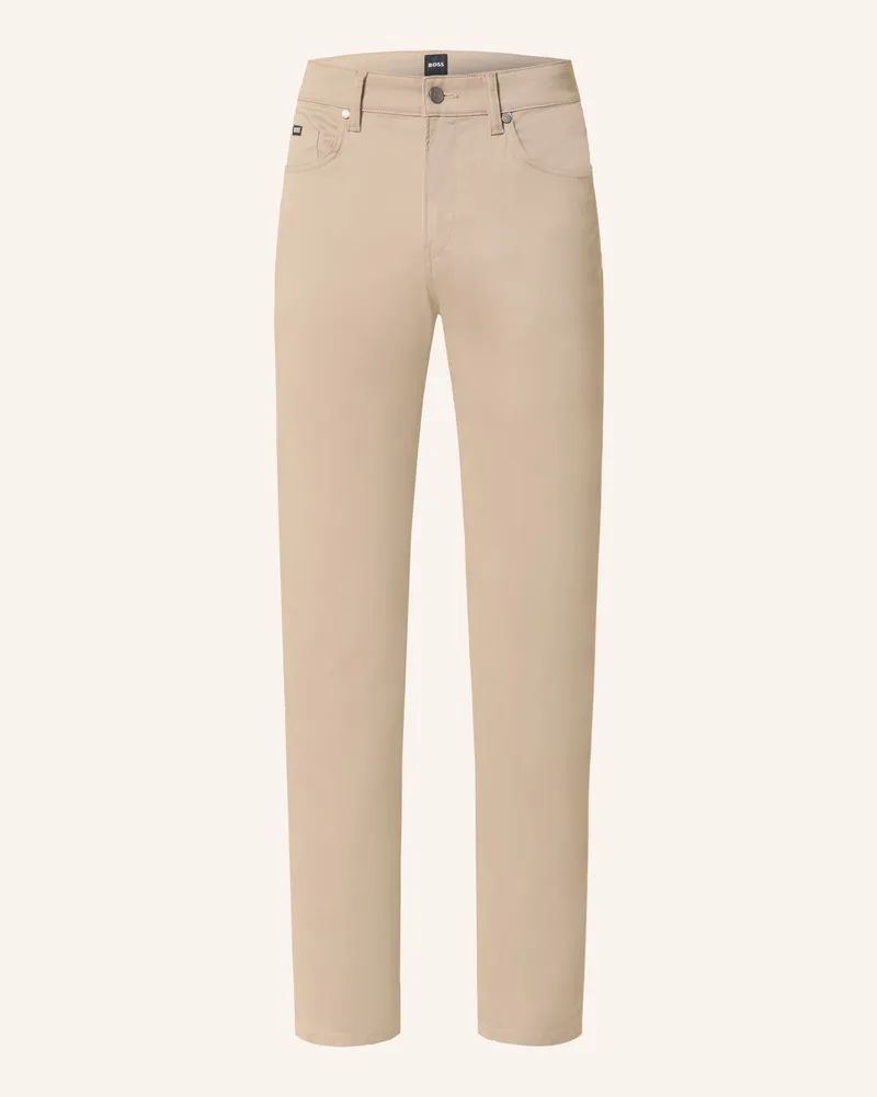 HUGO BOSS Hose DELAWARE Slim Fit Beige