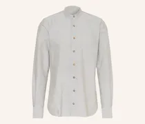 Trachtenhemd Hansi Slim Fit Mit Stehkragen gruen