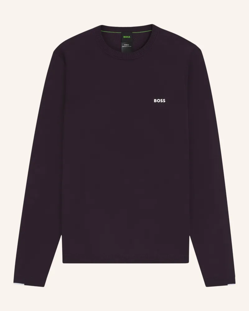 HUGO BOSS Pullover K_EVER-X CN Regular Fit Lila