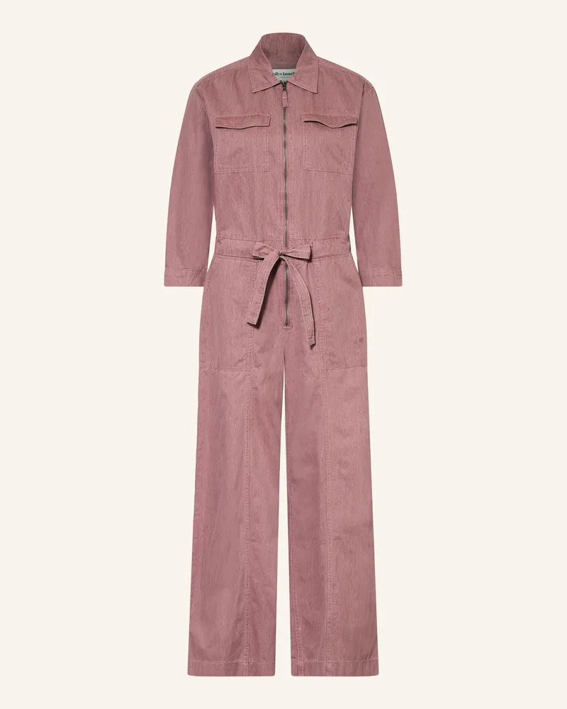 Lollys Laundry Jeans-Jumpsuit Illall lila Rosé