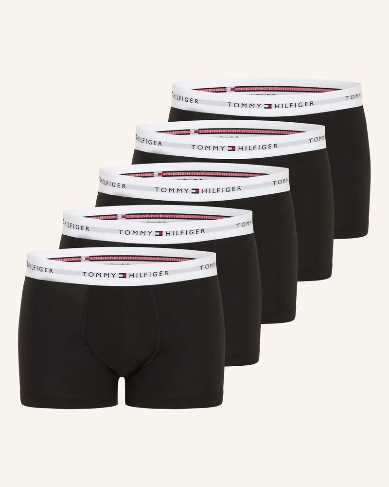Tommy Hilfiger 5er-Pack Boxershorts schwarz Schwarz
