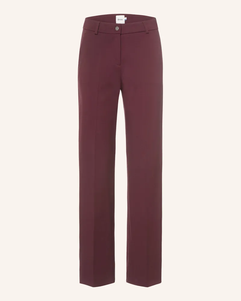 Brax Marlenehose Maine Aus Jersey lila Dunkellila