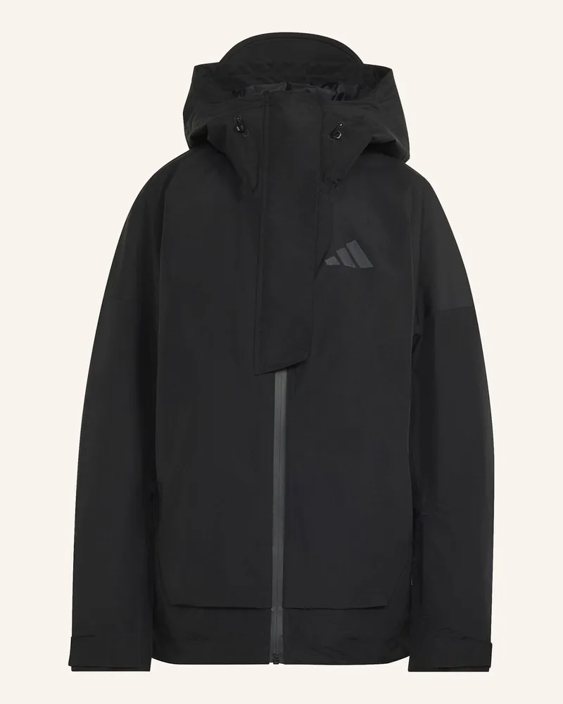 adidas Terrex Xploric Jacke, 2-Lagig, Climaproof, Isoliert schwarz Schwarz