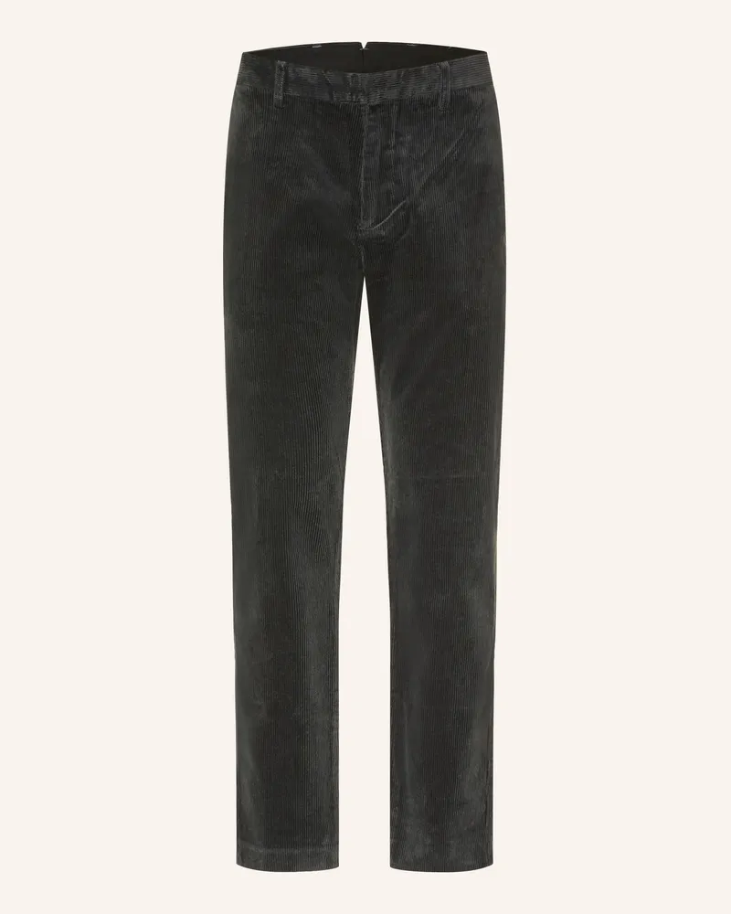 NN 07 Cordhose Tate Slim Fit grau Dunkelgrau