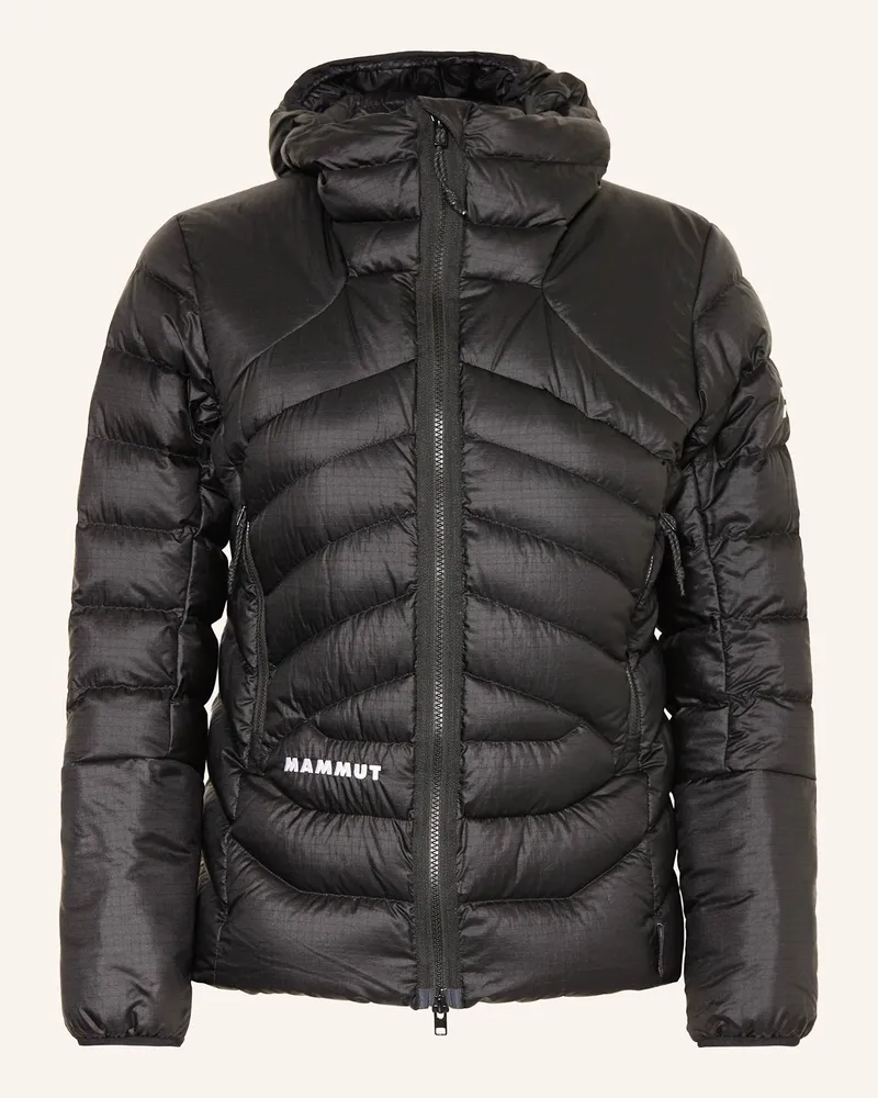 Mammut Daunenjacke Eiger Nordwand schwarz Schwarz
