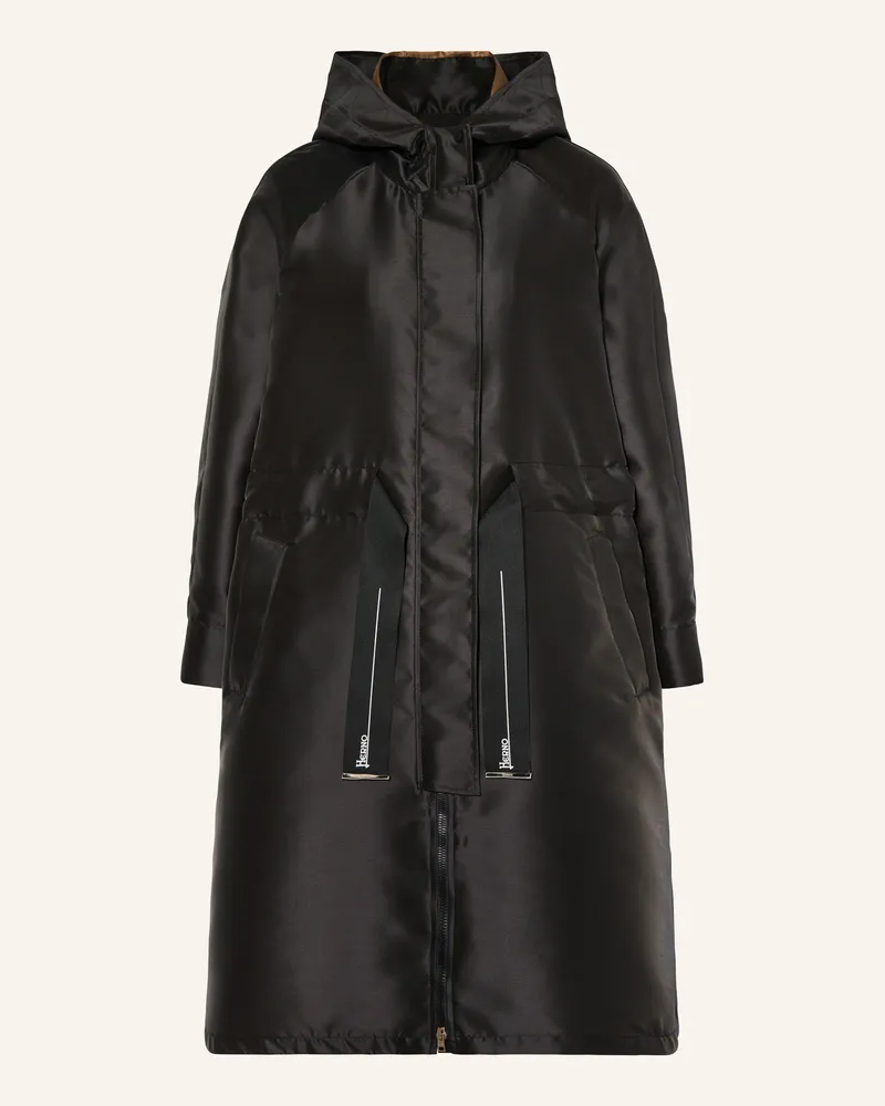 Herno Oversized-Parka schwarz 9320