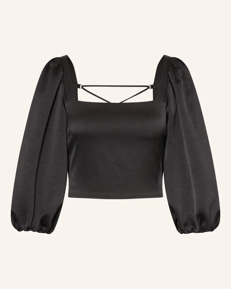ba&sh Satintop Doja schwarz Schwarz