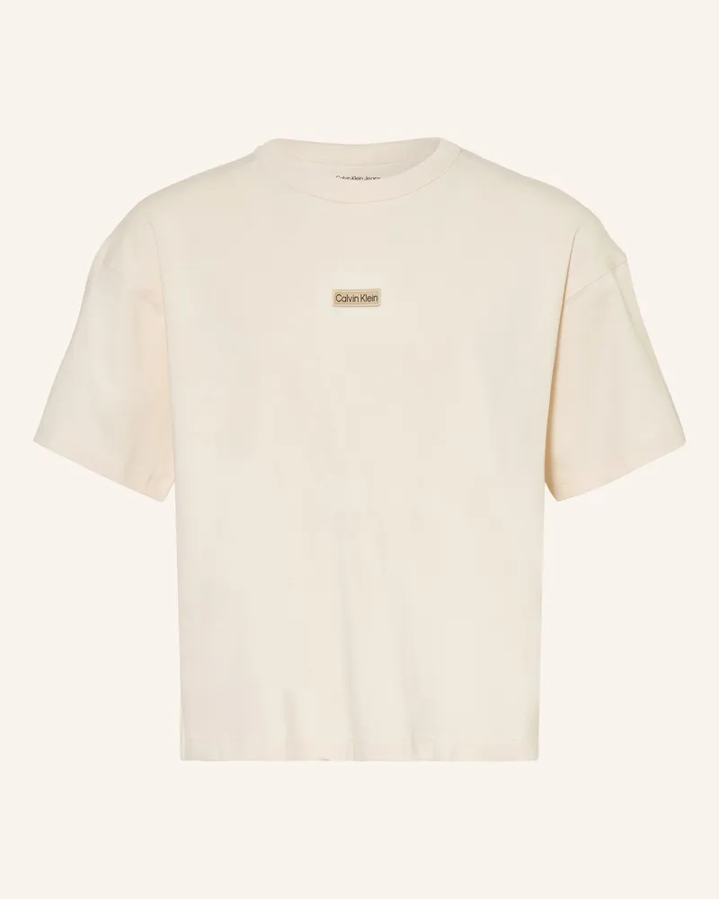 Calvin Klein T-Shirt beige Ecru