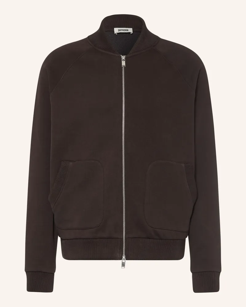 Drykorn Sweatjacke Farek braun Dunkelbraun