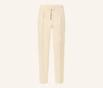 Hose Im Jogging-Stil beige