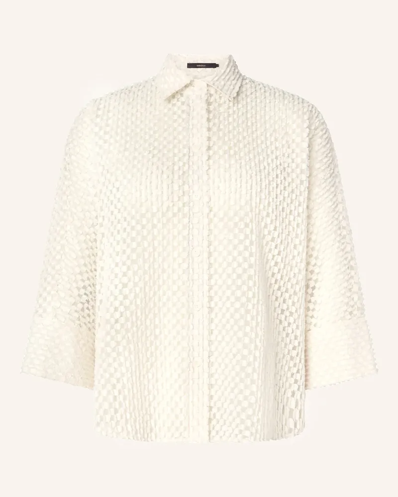 windsor. Hemdbluse mit 3/4-Arm Creme