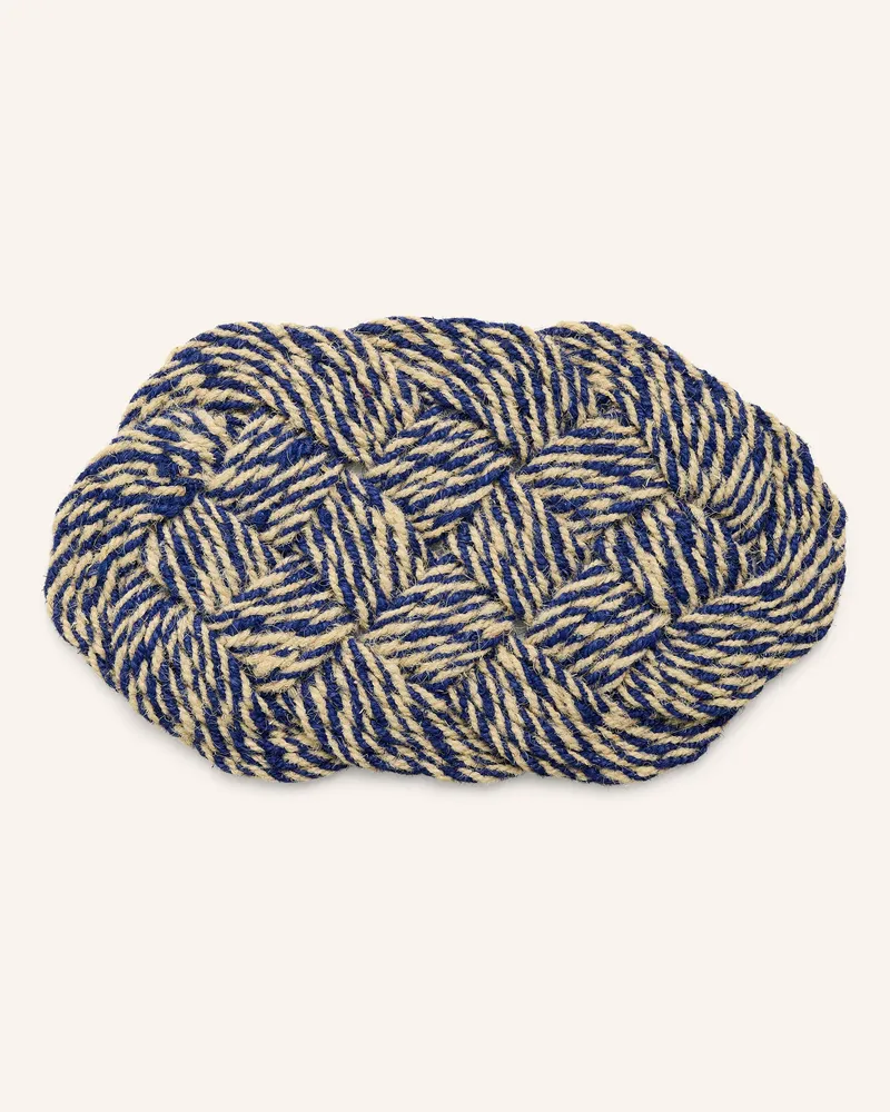 Hay Fußmatte blau Hellbraun