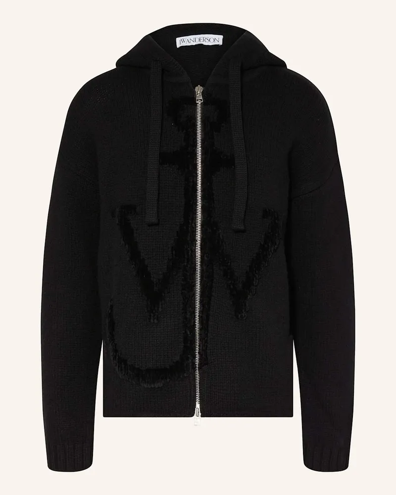 J.W.Anderson Strickjacke Schwarz