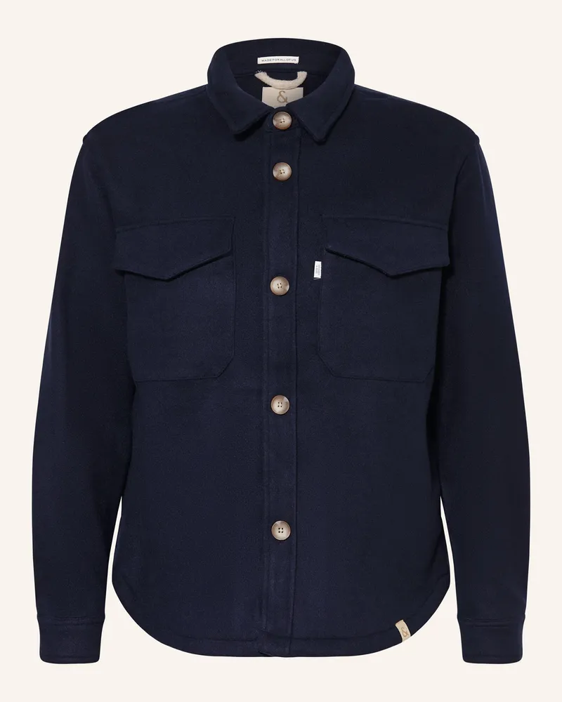 colours & sons Overjacket Dunkelblau