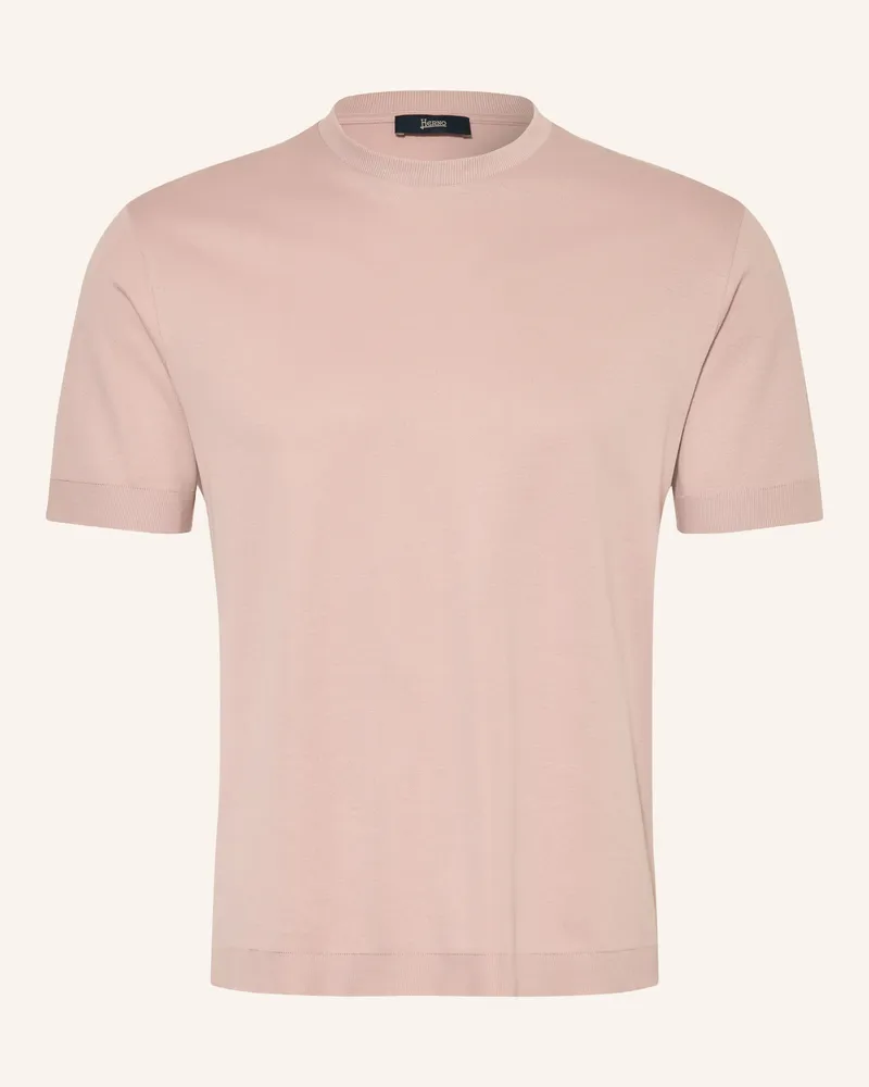 Herno T-Shirt rosa Rosé