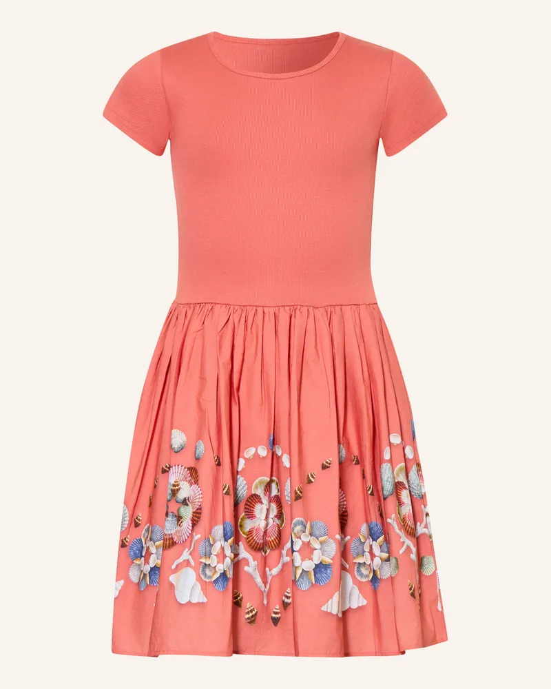 Molo Kleid Cissa Im Materialmix orange Orange