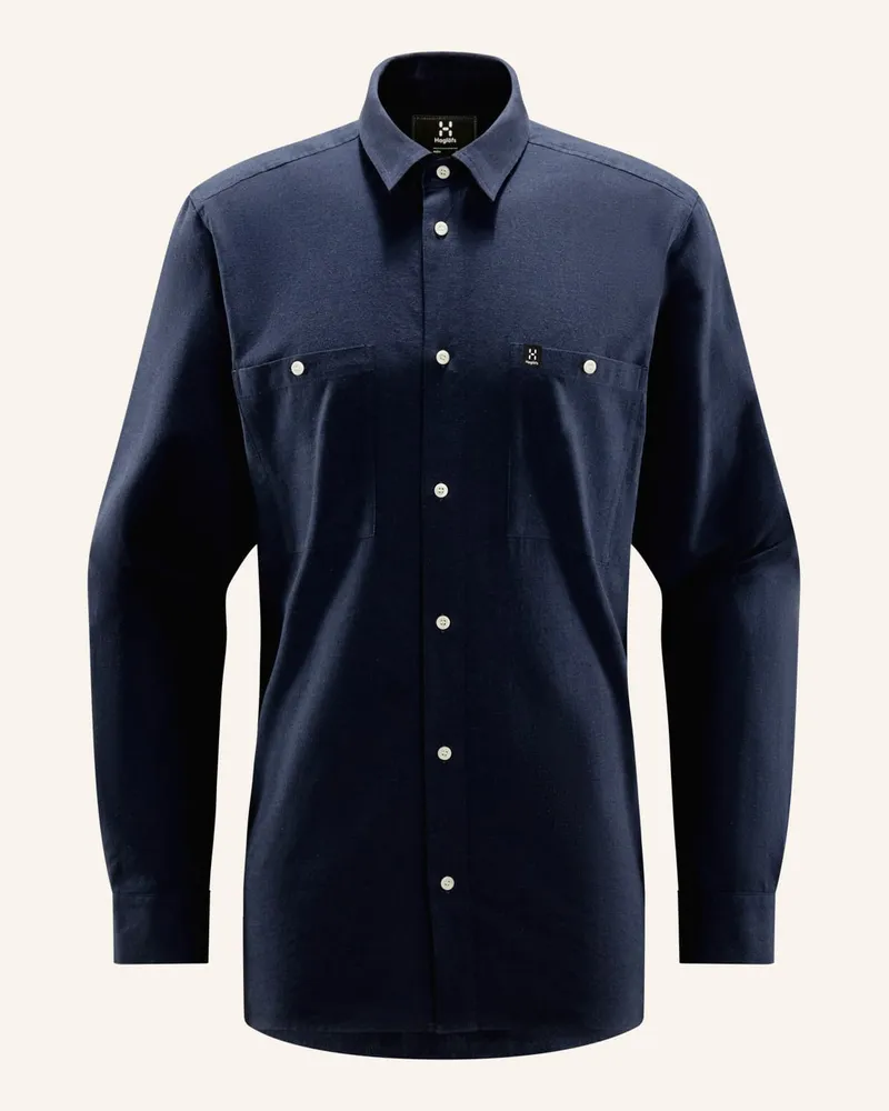 Haglöfs Outdoor-Hemd CURIOUS HEMP Blau