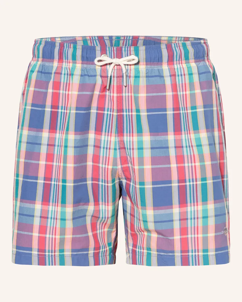 Gant Badeshorts rot Blau