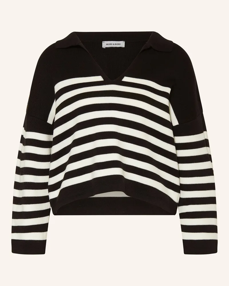 More & More Pullover Schwarz