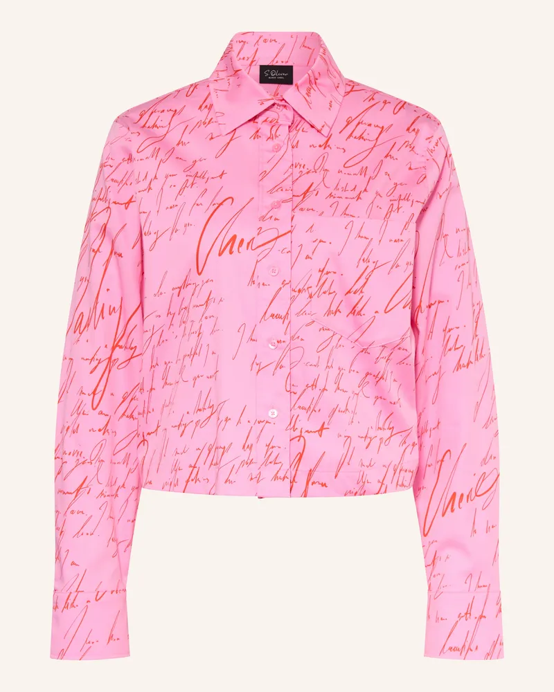 S.Oliver Hemdbluse pink Rosa