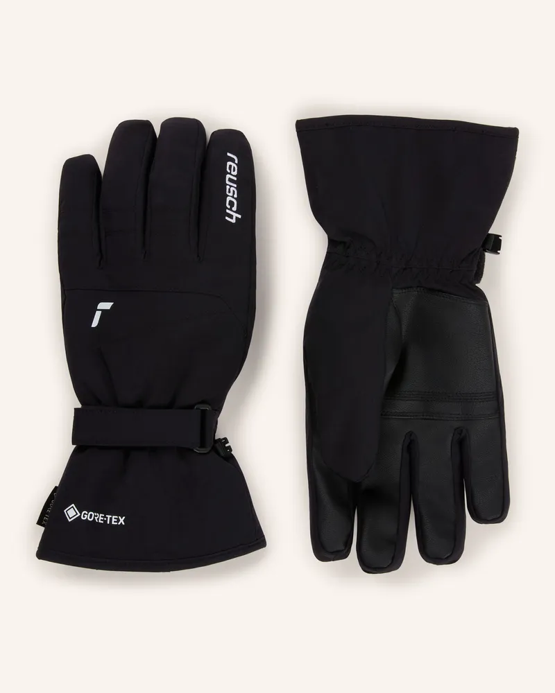Reusch Skihandschuhe Sandro Gore-Tex Mit Touchscreen-Funktion schwarz Schwarz