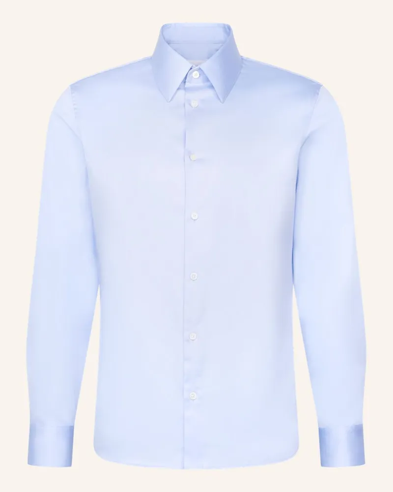 Seidensticker Business Hemd Straight blau Hellblau
