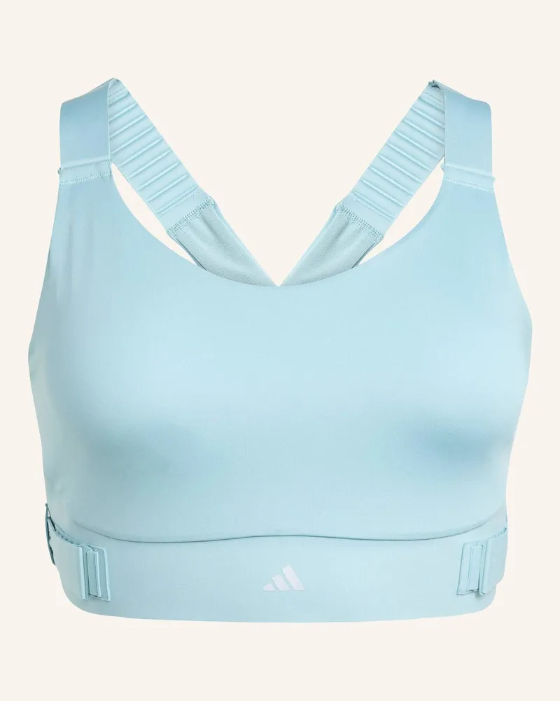 adidas FASTIMPACT LUXE RUN HIGH-SUPPORT SPORT-BH Grün