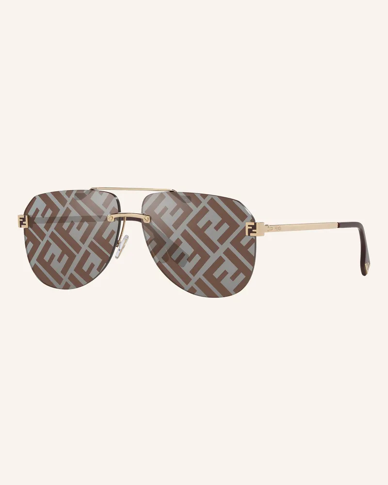 Fendi Sonnenbrille fn000745 gold 2300d1