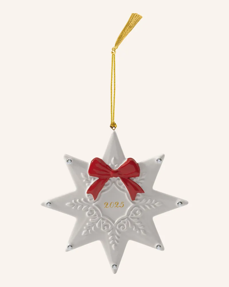 Villeroy & Boch Ornament Stern 2025 CHRISTMAS CLASSICS Weiss