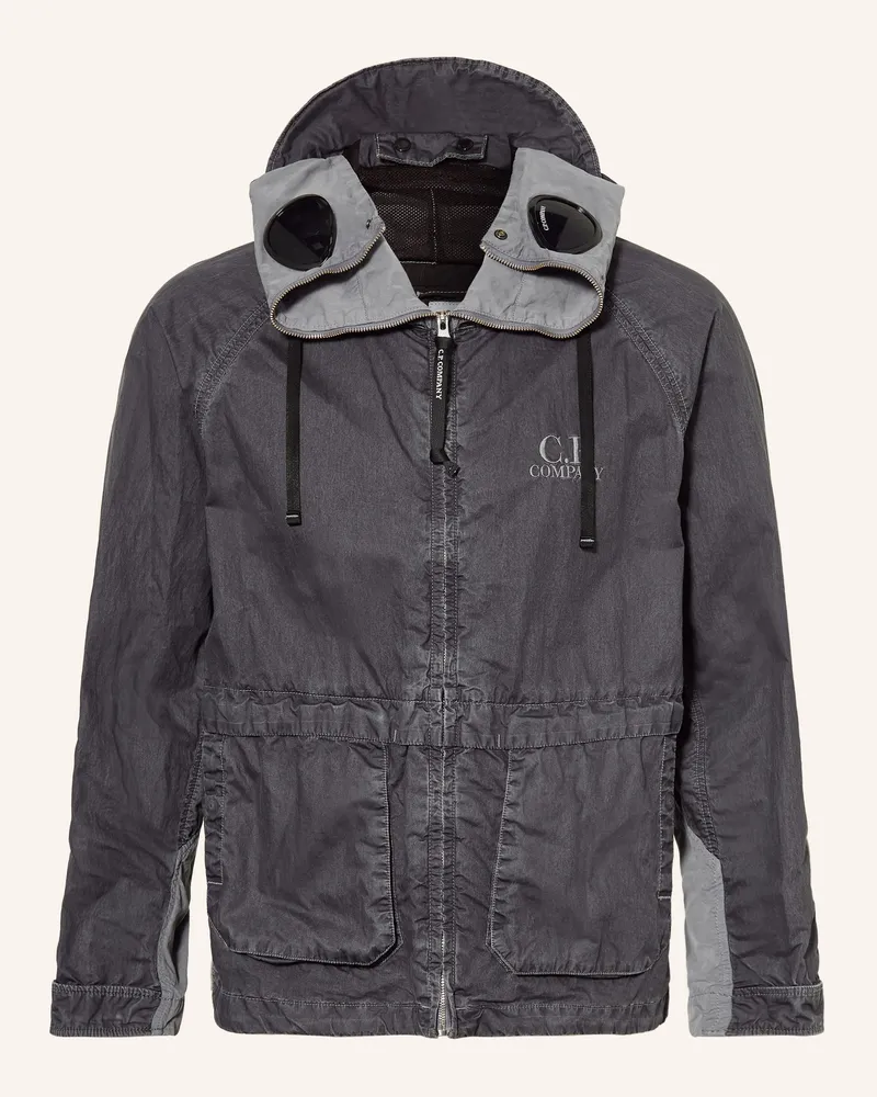 C.P. Company Jacke schwarz Dunkelgrau