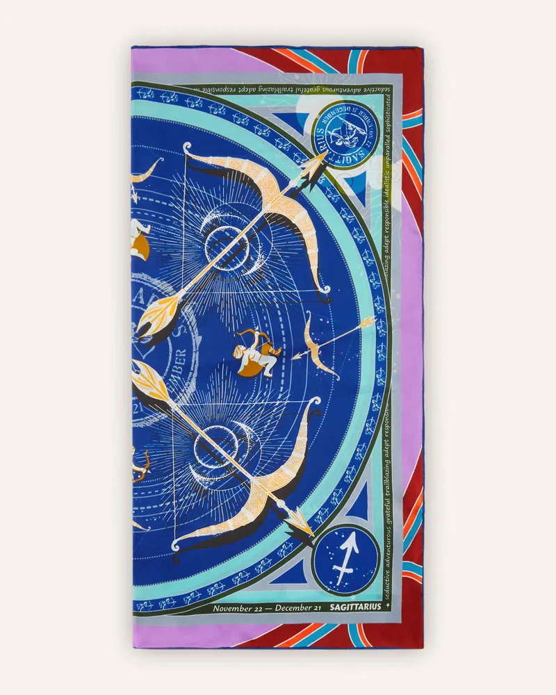 Codello Tuch Sternzeichen Schütze blau Blau