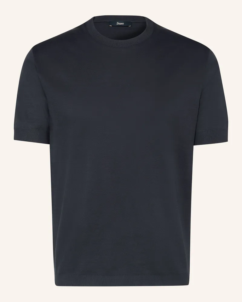Herno T-Shirt Dunkelblau