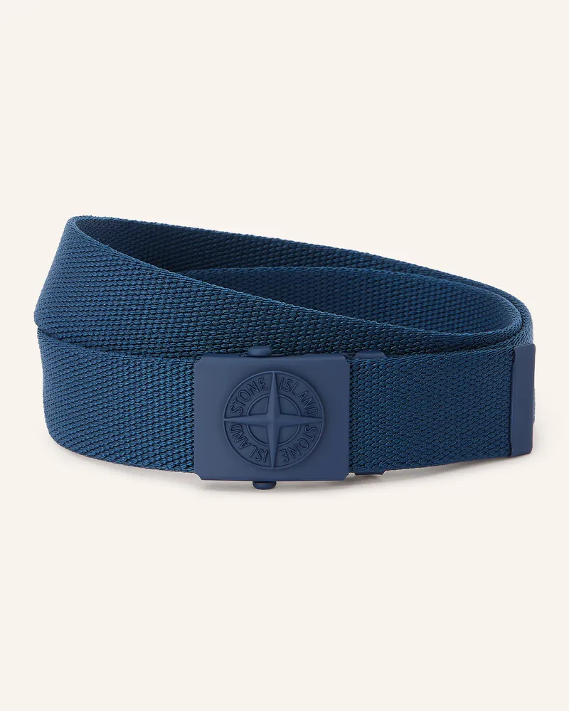 Stone Island Gürtel blau Dunkelblau