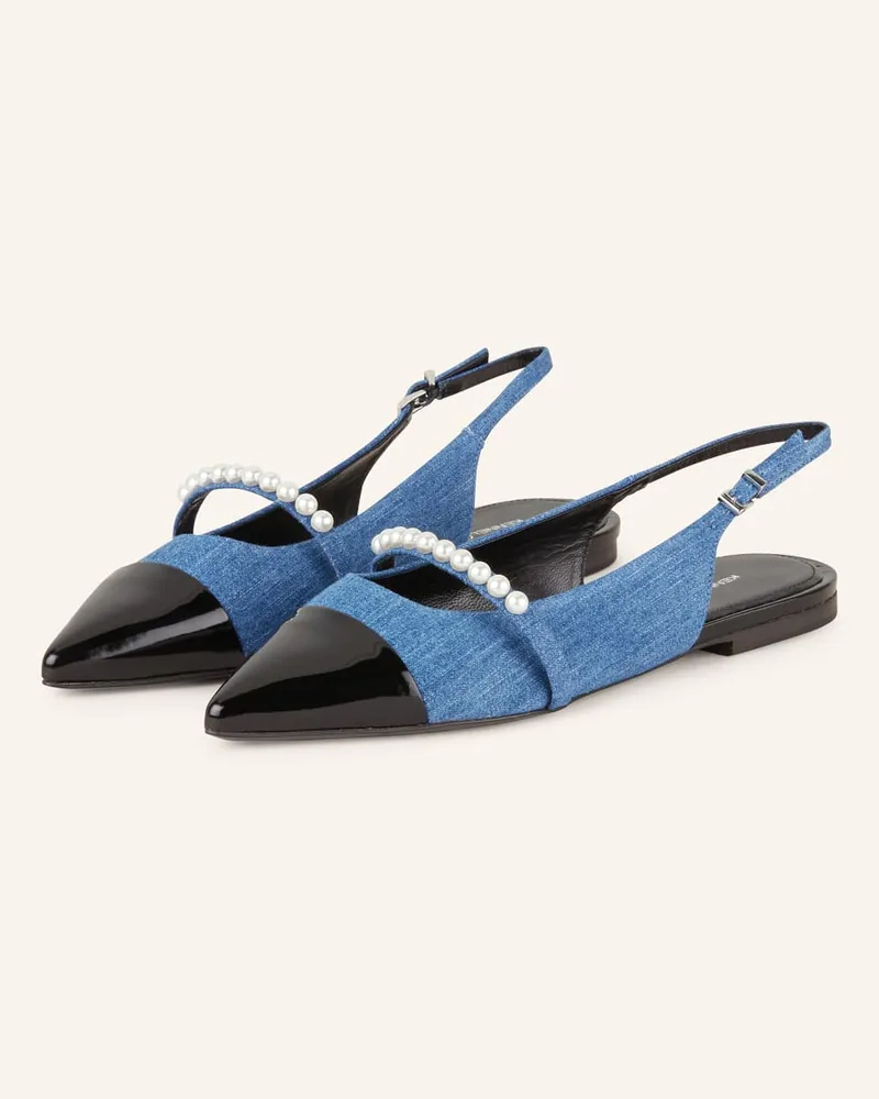 Kennel & Schmenger Sling-Ballerinas GRETA Blau