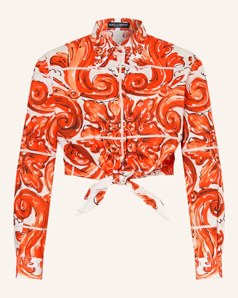 Dolce & Gabbana Hemdbluse orange Orange