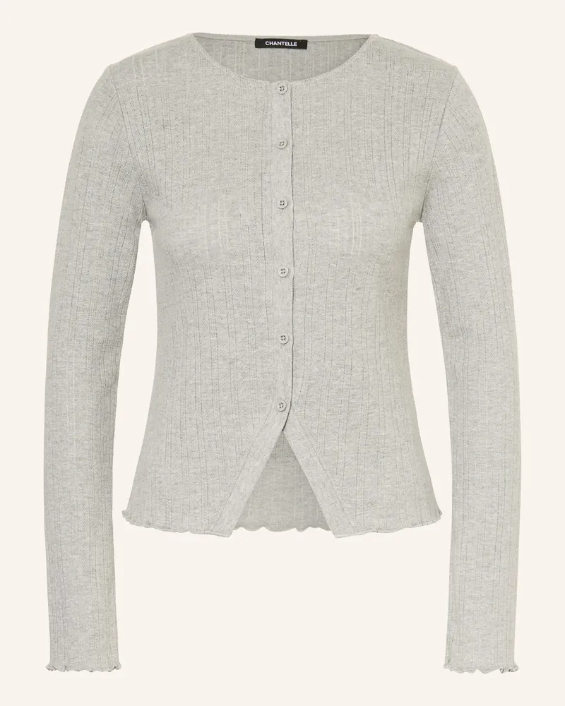 Chantelle Lounge-Jacke Lovie grau Hellgrau